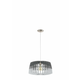 Eglo 32826 - Luster ARTANA 1xE27/60W/230V siva 480mm