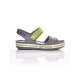 CROCS Sandale za dečake Bayaband 205400-025, Sivo-zelene