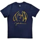 John Lennon Self Portrait Navy Blue XL Majica
