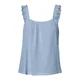 PIECES Top PCSASTINA  svetlo modra