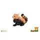 Panda rdeča zooted plastika 5cm