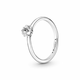 Pandora Očarljiv srebrn prstan s cirkonom Celestial star 190026C01 (Obseg 60 mm)