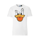 LOGOSHIRT Majica Donald Duck  bela