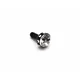 Kapica handsfree 3,5 mm charm velika crna