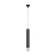 Luster na sajli TUBI 1xGU10/8W/230V crna