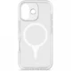 Prozoren zadnji ovitek Decoded DropTec - zaščitni ovitek, združljiv z MagSafe, za iPhone 17 (mlečno bel)