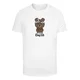 Mister Tee Majica Bandana Bear Sketch čokolada/svetlo siva/črna/bela