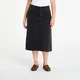 Krilo Carhartt WIP W Double Knee Skirt Black Stone Washed S