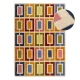 Ročno tkana volnena preproga 80x150 cm Retro Blocks – Flair Rugs