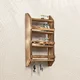 Hanah home Kuhinjska polica Shelf Hook, 58x29x10cm, Braon