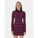 Tommy Jeans Vsakodnevna obleka DW0DW21901 Rdeča Regular Fit