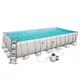 Bestway bazen Power Steel™ Rectangular 732 x 366 x 132 cm s peščenim filtrom