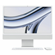 Apple - iMac 24 All-in-One - M3 chip - 8GB Memory - 512GB (Latest Model) - Silver