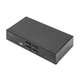 DIGITUS DS-12891 Stikalo KVM, 4x DP vhod, DP izhod, 4x USB B, 4K @ 60 Hz, črno