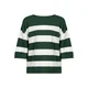 Imily Bela Pulover temno zelena/bela