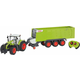 Traktor Claas Axion 870 RC & prikolica Cargos 9600