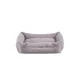 Paws & Whiskers Krevet za ljubimce Kare, 60 × 45 × 15 cm, Sivi