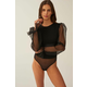 Bodi Undress Code Hidden promise Bodysuit za žene, boja: crna, bez uzorka, 460
