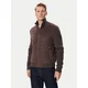 Milestone Prehodna jakna MSStanley 630372 60920 Temno rjava Regular Fit