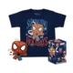 Funko POP! FUNKO POCKET POP & TEE: MARVEL - SPIDEY(GB) (KD)