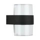Telefunken 320405TF - LED spoljno zidno svetlo 2xLED/8W/230V IP44 crna