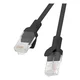 Lanberg Lanberg PCU6-10CC-0200-BK Omrežni kabel Črna 2 m Cat6 U/UTP (UTP)