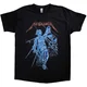 Metallica Majica Blue Justice Unisex Black L