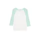 Pull&Bear Majica turkizna/bela