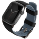 UNIQ strap Linus Apple Watch Series 4/5/6/7/8/SE/SE2 38/40/41mm. Airosoft Silicone midnight black (UNIQ-41MM-LINUSBLK)