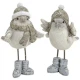 Novogodišnja figura vrapčić u čizmama 13cm ( 10018409 )