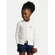 Polo Ralph Lauren Pletena jopica 312543047064 Bela Regular Fit