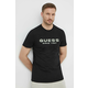 Majica kratkih rukava Guess za muškarce, boja: crna, s tiskom, M4GI61 J1314