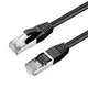 Omrežni kabel CAT6A S/FTP 15m črn LSZH
