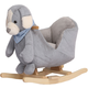 Ljuljačka sa sjedalicom KikkaBoo - Sivo štene