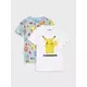 Sinsay - Pamuk majice sa printom 2 pack Pokémon - šareno
