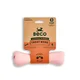 Beco Treat Bone Toy za pse roza 17,5cm