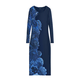 Desigual Obleka modra/temno modra/bela