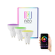 Immax NEO 07724C - SET 3x LED RGB Prigušiva žarulja GU10/5,5W/230V Wi-Fi