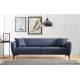 Atelier del Sofa Trosed Belissimo 220x67x95cm Plavi