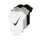 Nike Sportswear Pajac/bodi, siva, črna, bela
