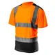 slomart NEO TOOLS Zaščitni T-shirt z odsevnimi trakovi, temen spodaj, oranžen, vel. M