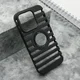 Futrola LINES LOGO CUT za iPhone 15 Pro (6.1) crna