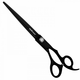 Škarje za striženje psov - Black Titan Japan style ravne škarje 19cm