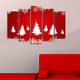WALLXPERT Dekorativne slike 5PATNOEL 6