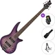 Jackson JS Series Spectra Bass JS3Q V SET Purple Phaze 5 strunska bas kitara