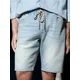 Sinsay - Jogger kratke pantalone od trapera - plava
