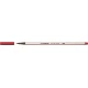 Stabilo FLOM.PEN 568/50 BRUSH TEM. RDEČ