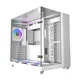 darkFlash Računalniško ohišje DARKFLASH TH285 + 4 ventilatorji (belo)