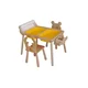 Hanah Home Dečiji sto i 2 stolice, Žuti