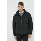Pernata jakna Emporio Armani za muškarce, boja: crna, za zimu